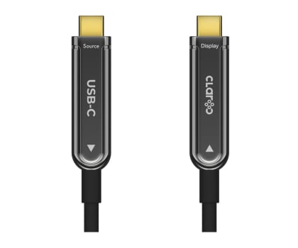 Kabel USB Claroc Kabel optyczny USB-C 4K@60Hz 10 m
